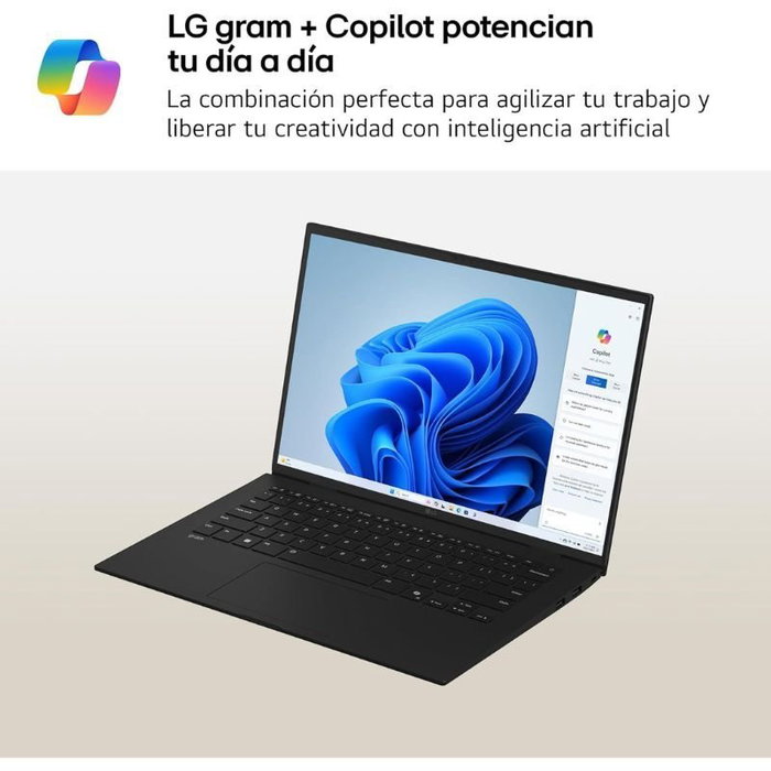 LG Gram 16Z90TL-G.AU88BN Intel Core Ultra 7 32 GB 1 TB SSD 16 pulg Negro LG Gram 16Z90TL-G.AU88BN Intel Core Ultra 7 32 GB 1 TB SSD 16 pulg Negro
